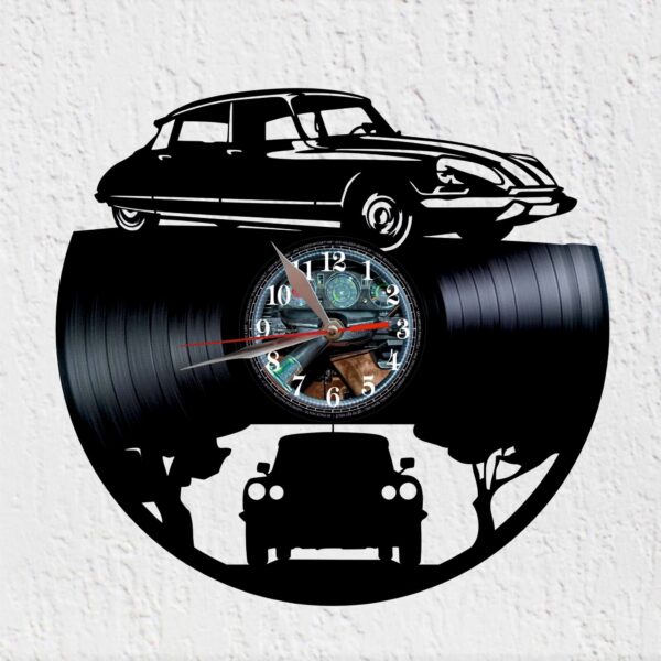 reloj de vinilo citroën DS