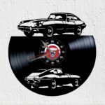 reloj de vinilo jaguar