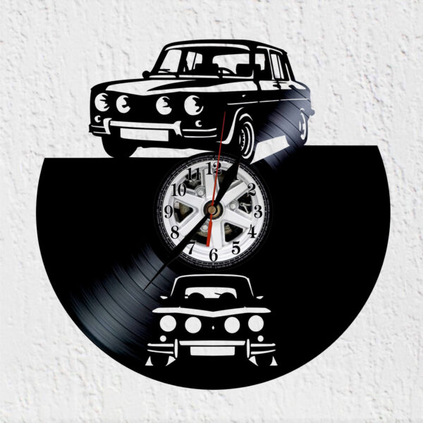 reloj vinilo renault 8