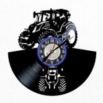 reloj de vinilo tractor new holland