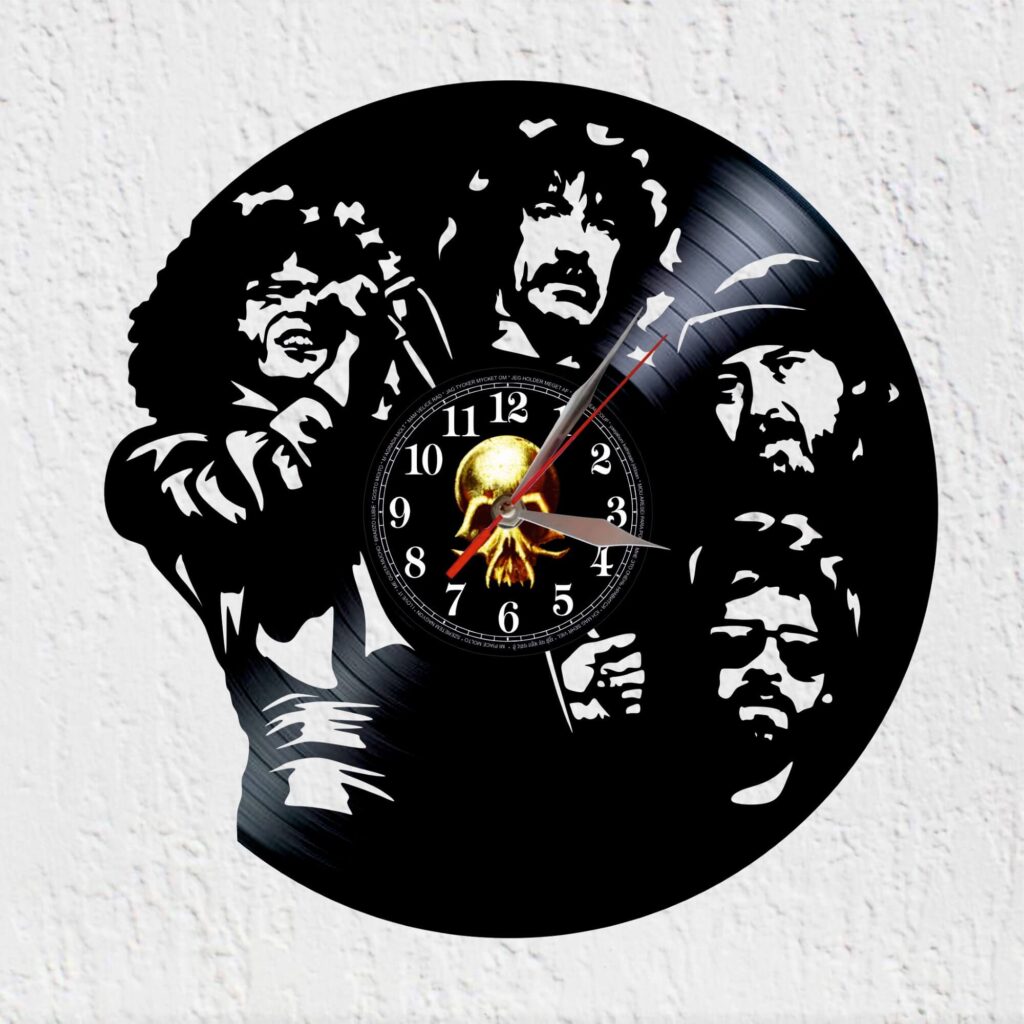 reloj pared vinilo nazareth rock band