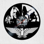 reloj vinilo saxon rock band