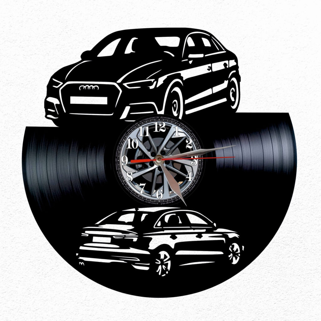 audi a4 reloj vinilo