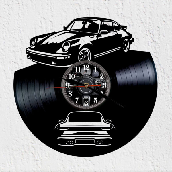 Porsche 911 reloj pared