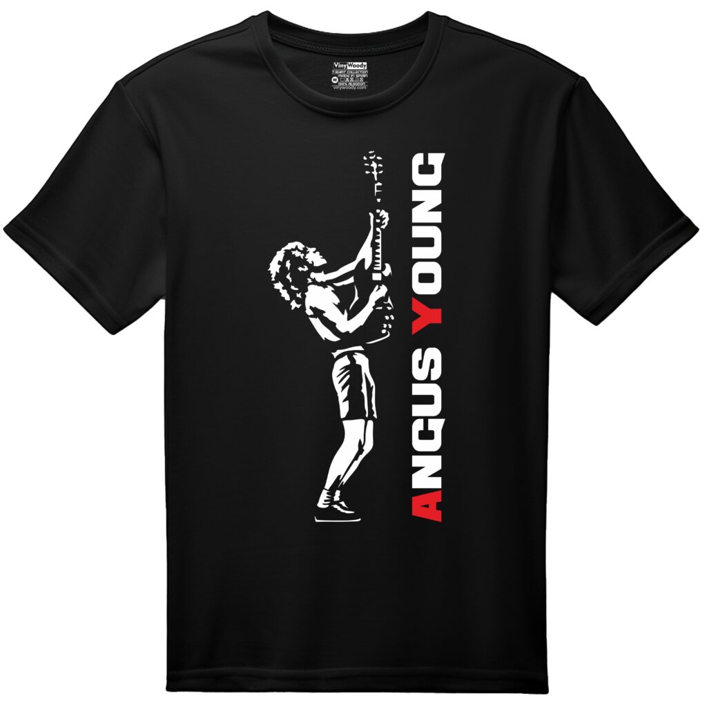camiseta manga corta acdc