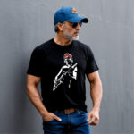Camiseta Negra Vinydire Straits Mark Knopfler - Imagen 2