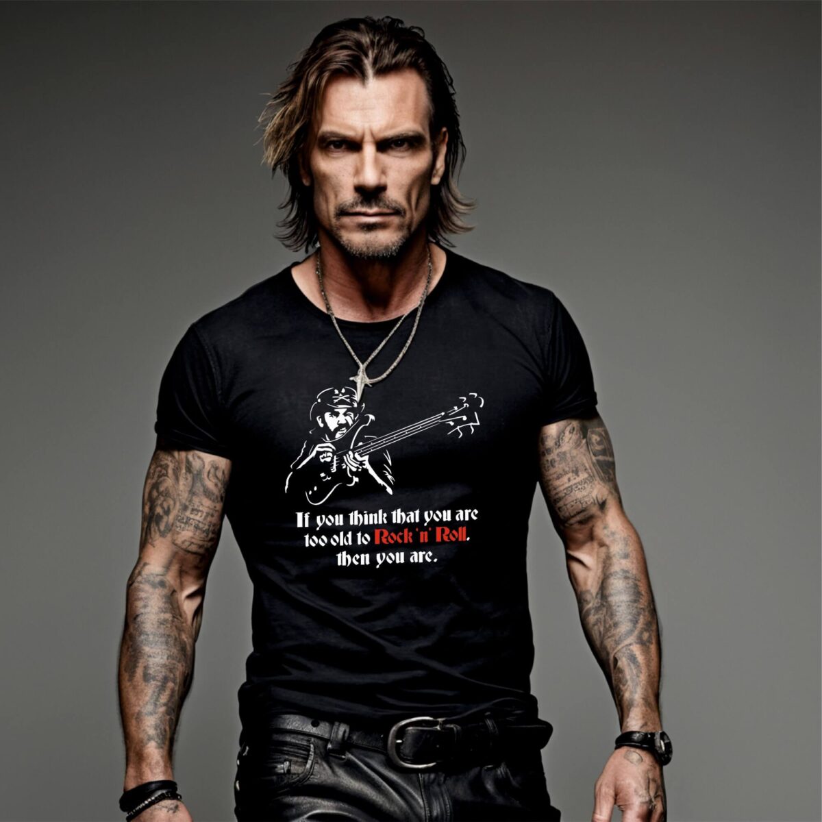 Camiseta Negra Vinymotörhead Lemmy Kilmister - Imagen 2