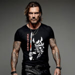 Camiseta Negra Vinyiron Maiden - Imagen 2