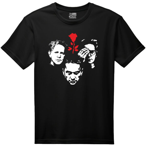camiseta negra depeche mode