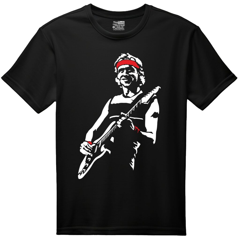 camiseta negra dire straits