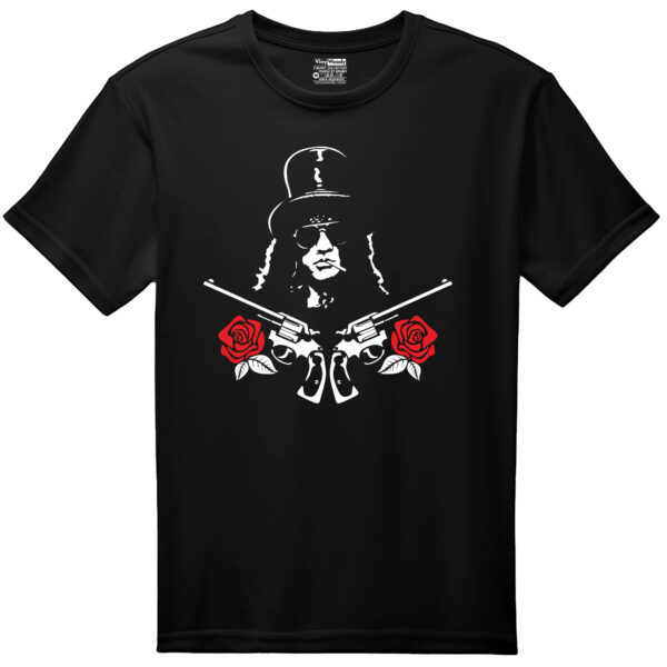camiseta negra guns n roses