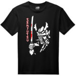 camiseta negra iron maiden senjutsu