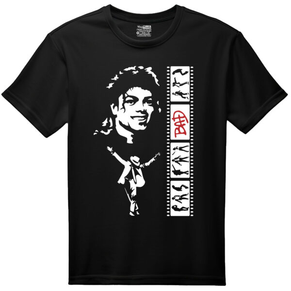 camiseta negra michael jackson