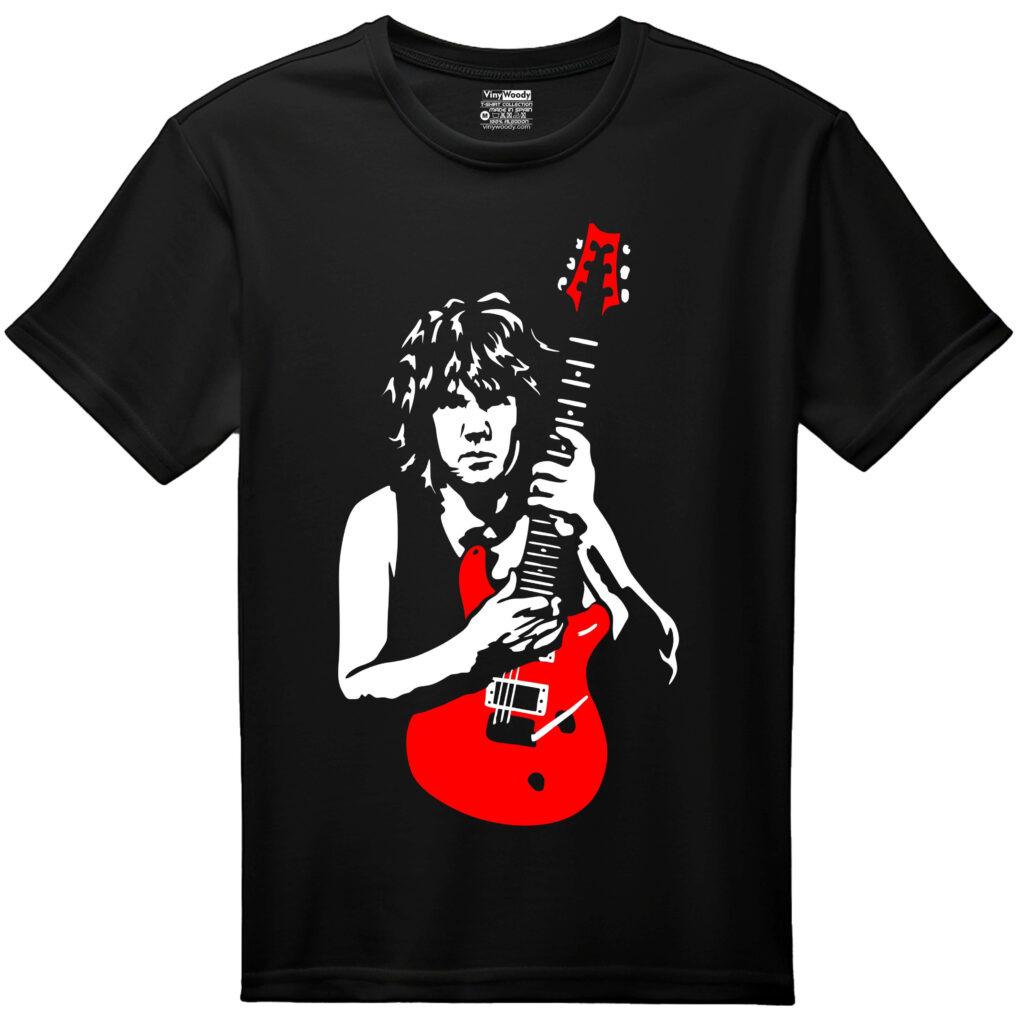 camiseta negra gary moore