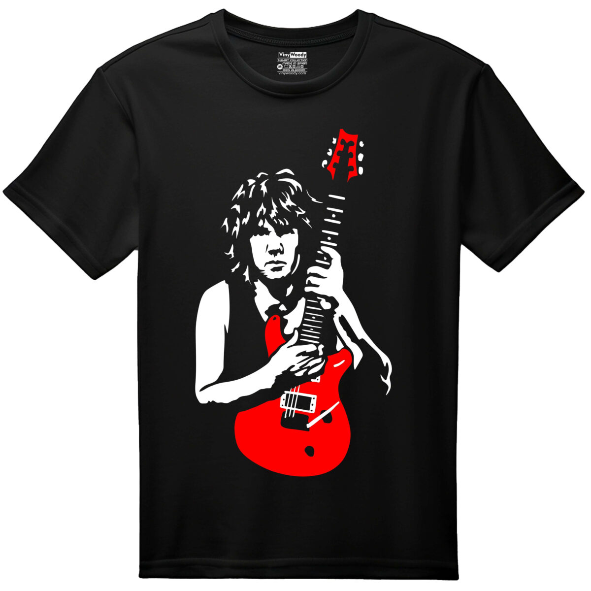 camiseta negra gary moore