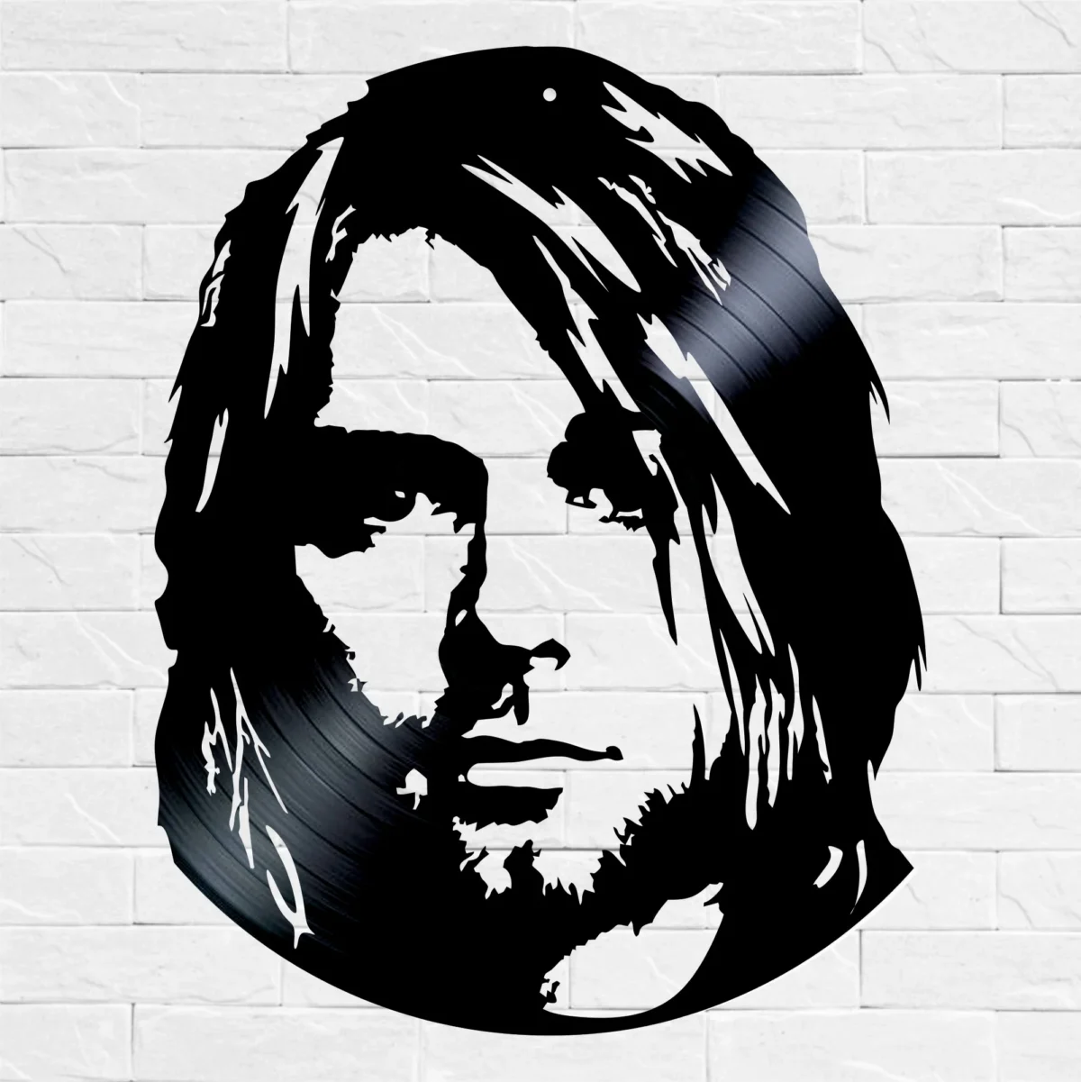 Vinynirvana Kurt Cobainsilueta - Imagen 1