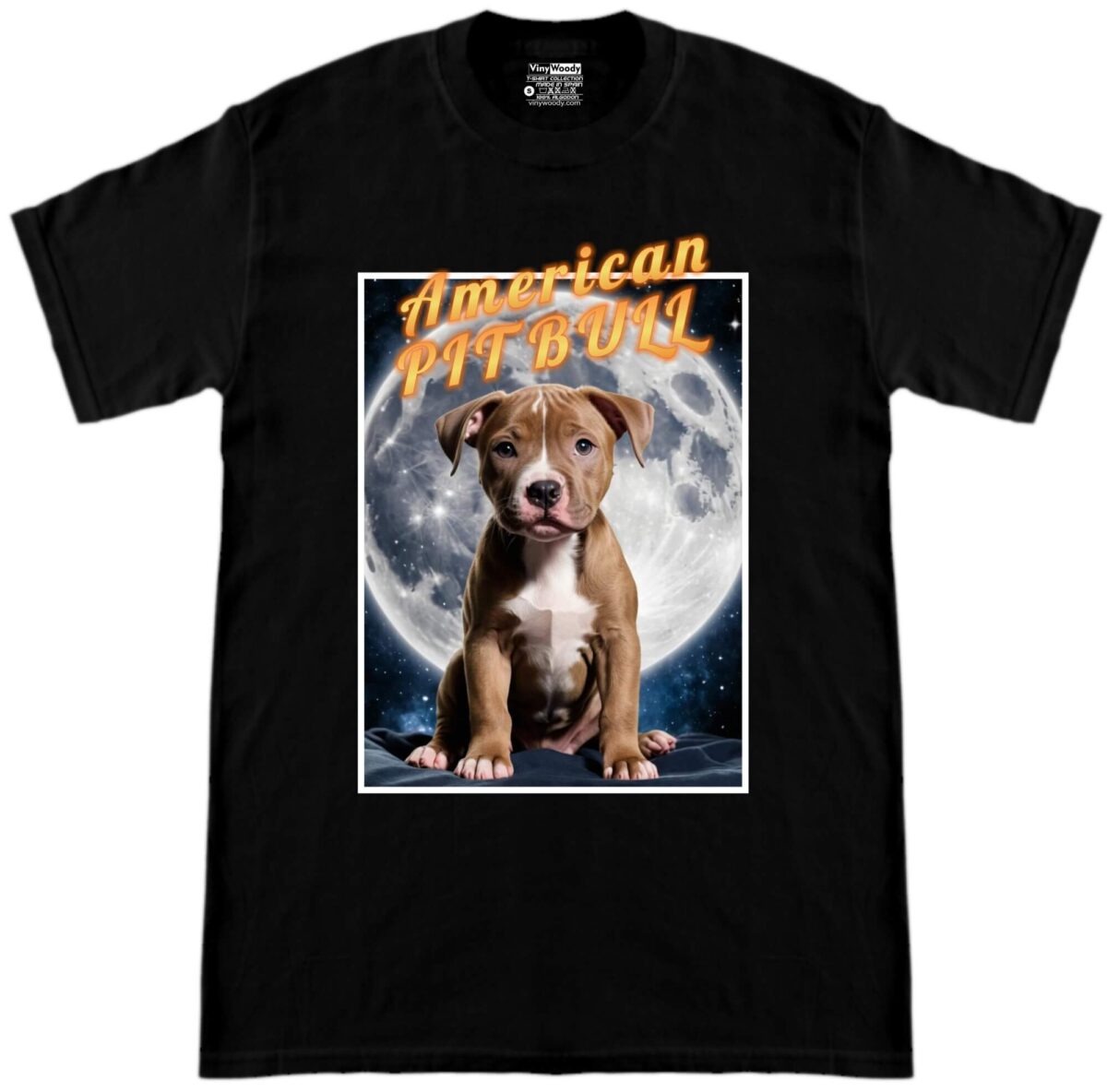 Camiseta Pit Bull Terrier Americano - Imagen 1