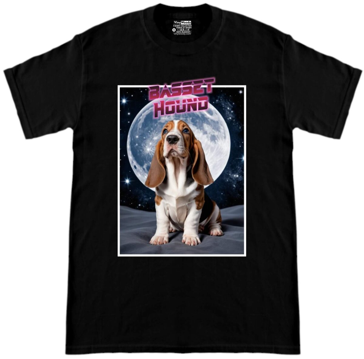 Camiseta Basset Hound - Imagen 1