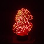Lámpara Led 3D La Bella y La Bestia