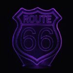 Lámpara Led  Ruta 66