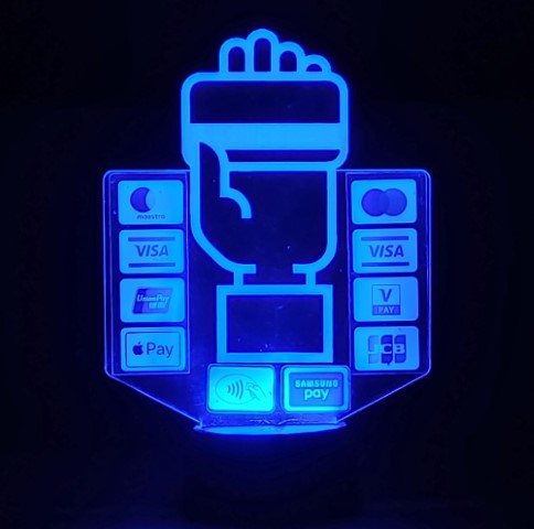 Lámpara Led Pago con Tarjeta