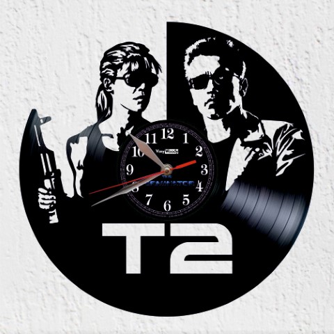 Vinyterminator Reloj de Pared