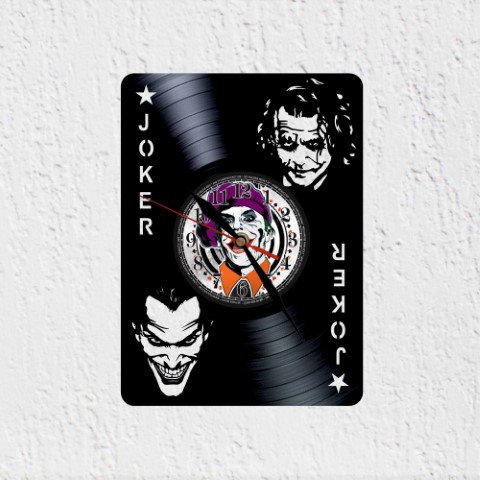 Carta Joker Reloj de Pared
