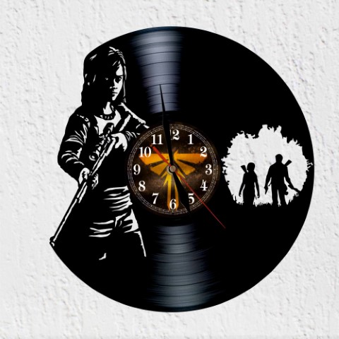 Vinylast Of Us Reloj de Pared