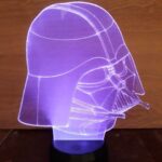 Lámpara Led  Star Wars holograma de Darth Vader