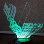 Lámpara Led 3D Vikingos