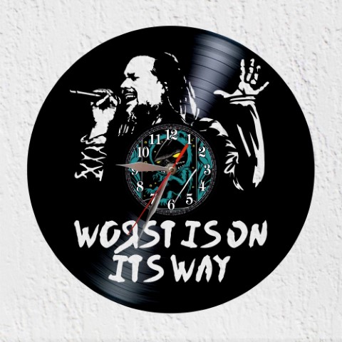 Vinykorn Nu-Metal Reloj de Pared
