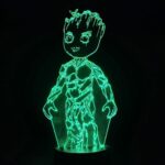 Lámpara Led  Grut, Cómic Marvel