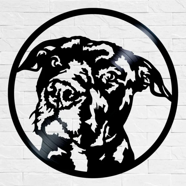 Vinypitbull Silueta