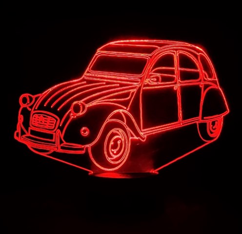 Lámpara Led  Citroën "2 caballos" Pato