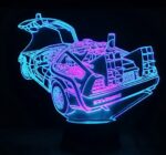 Lámpara Led 3D Delorean