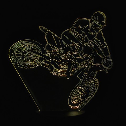 Lámpara Led Moto Cross