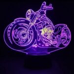 Lámpara Led 3D Harley Davidson