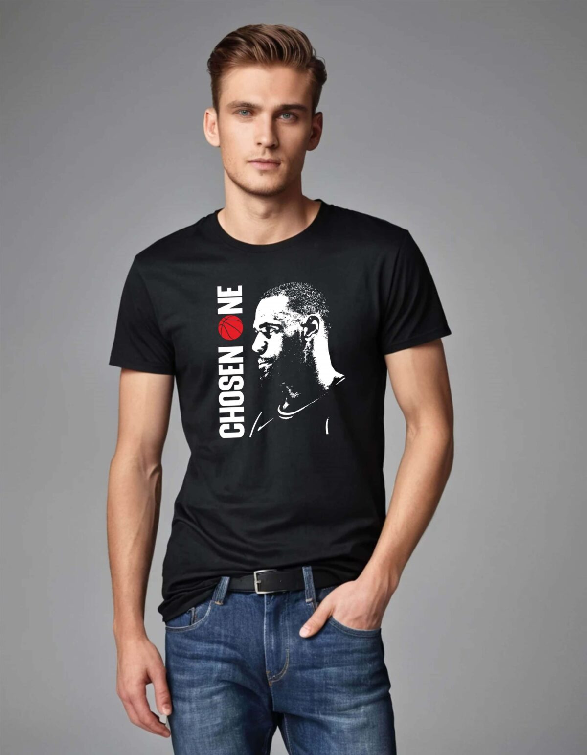 Camiseta Negra Vinylebron King James - Imagen 2