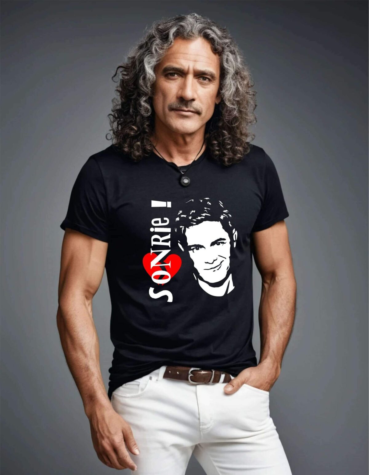Camiseta Negra Vinysanz Alejandro - Imagen 2