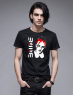 Camiseta Negra Vinyeilish Billie - Imagen 2
