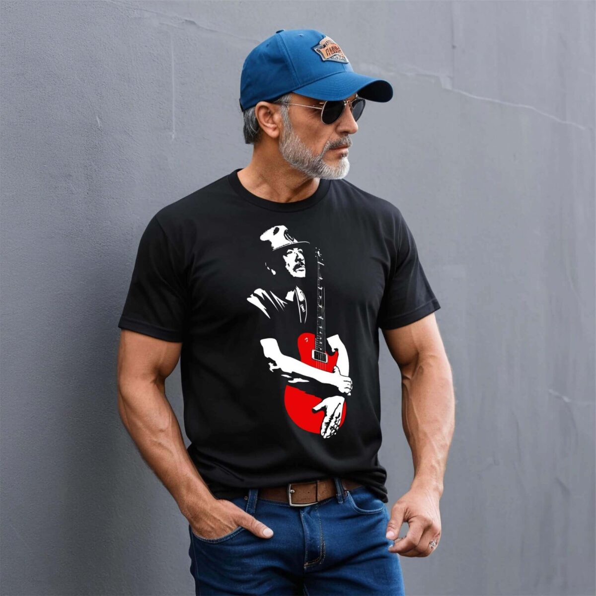 Camiseta Negra Vinycarlos Santana - Imagen 2