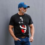 Camiseta Negra Vinycarlos Santana - Imagen 2
