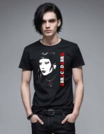 Camiseta Negra Vinylady Gaga - Imagen 2
