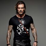 camiseta negra jimi hendrix modelo