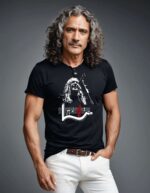 Camiseta Negra Vinyleño Rosendo - Imagen 2