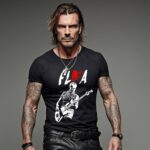 Camiseta Negra Vinyredhot Chili Peppers Flea - Imagen 2