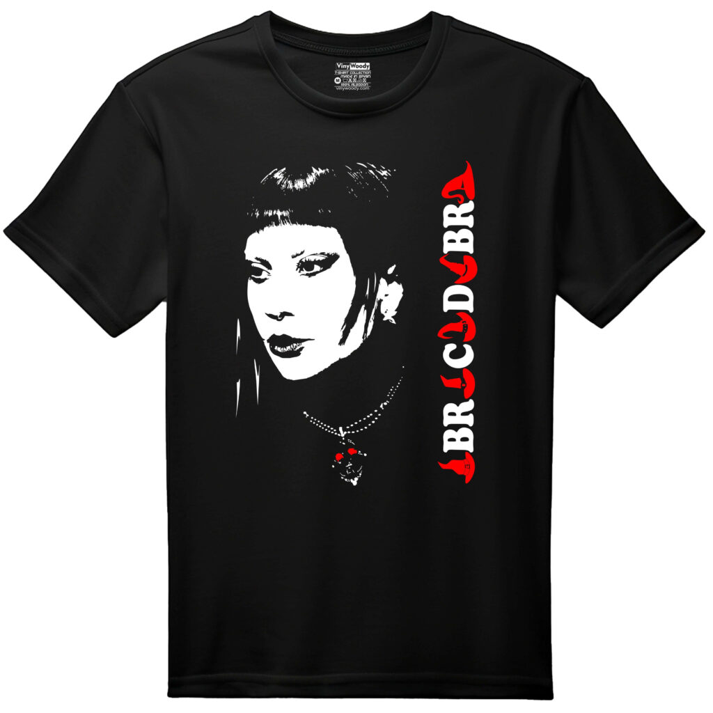 camiseta negra lady gaga