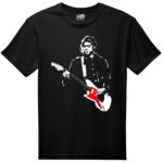 camiseta negra nirvana kurt cobain