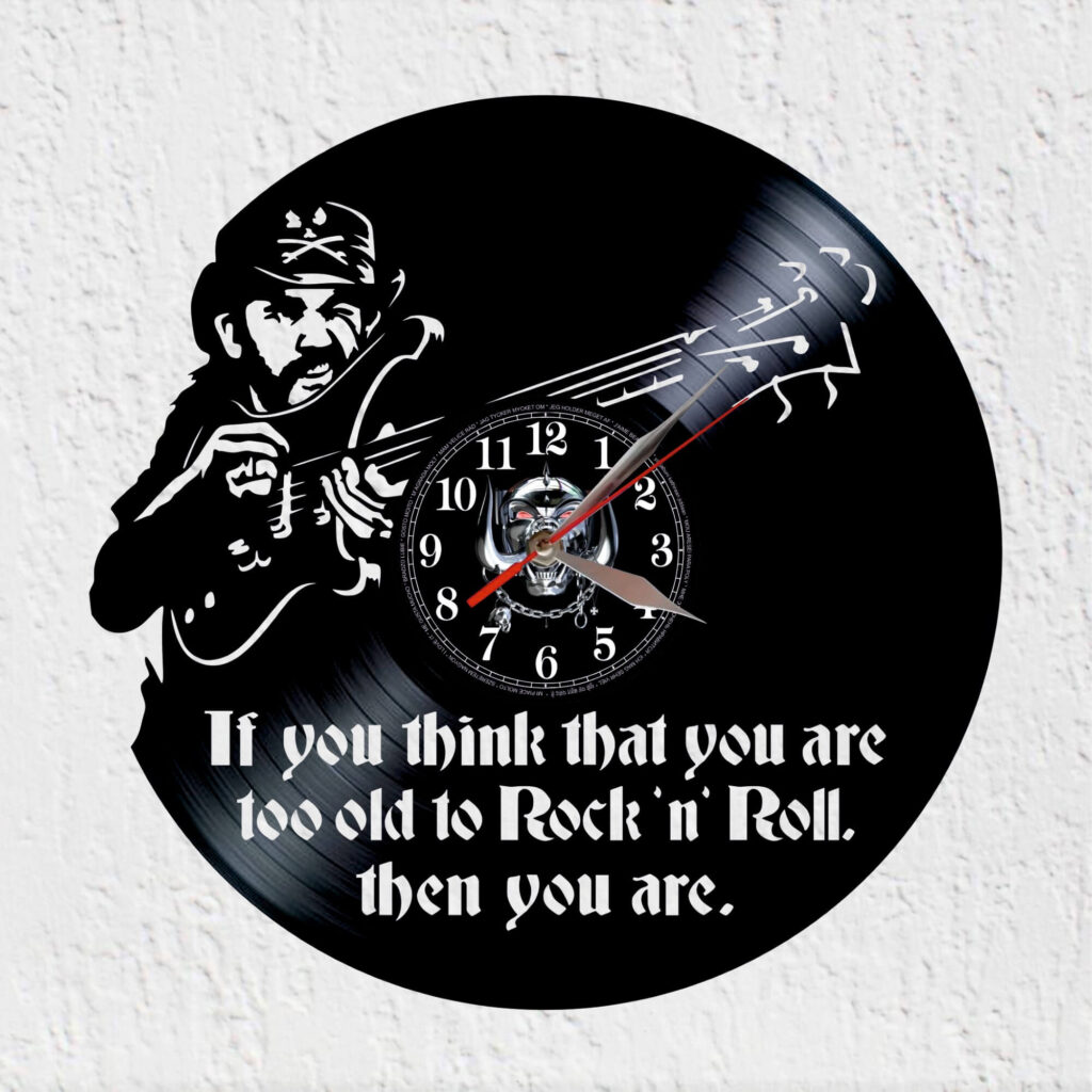 reloj vinilo motorhead lemmy kilmister