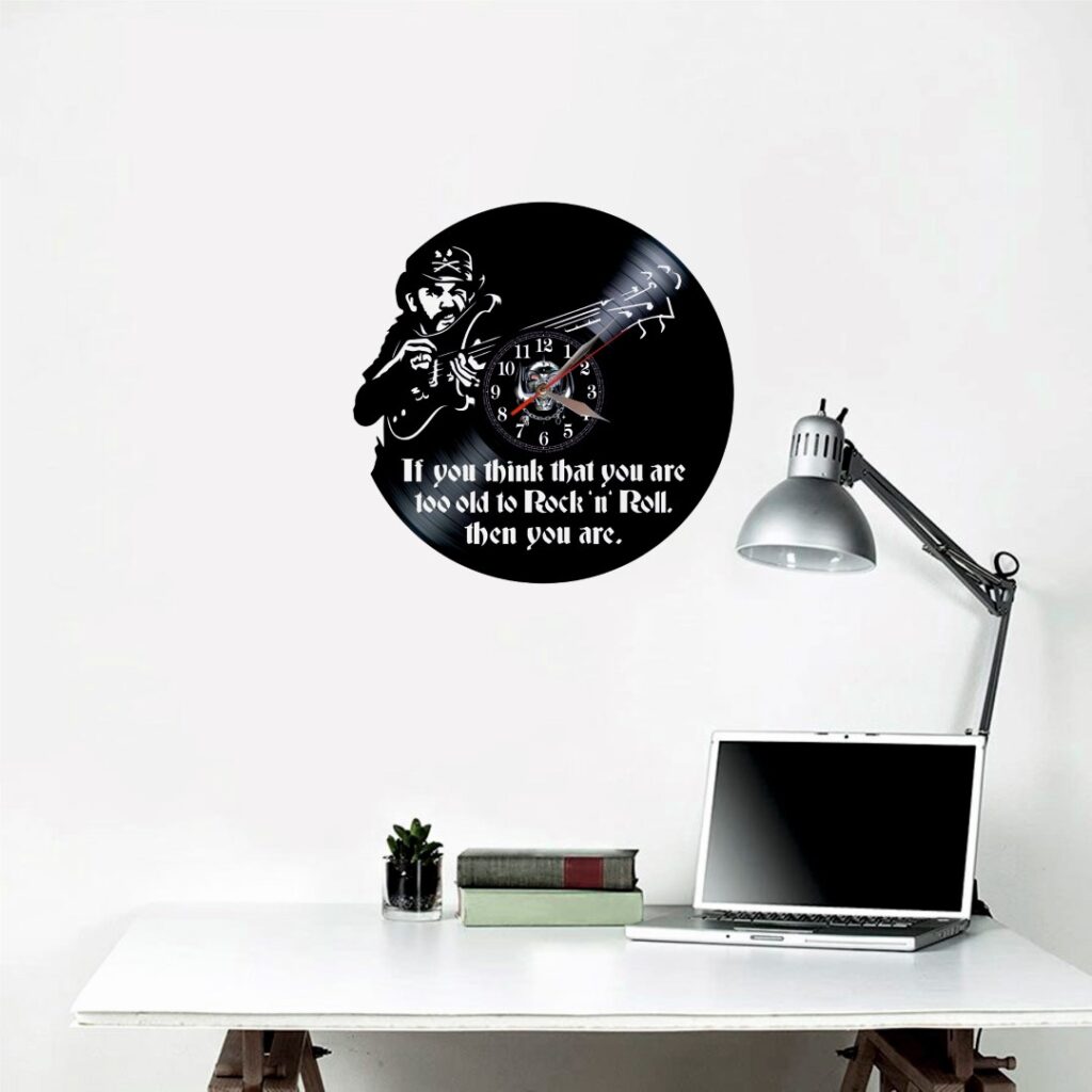 reloj de vinilo motörhead lemmy